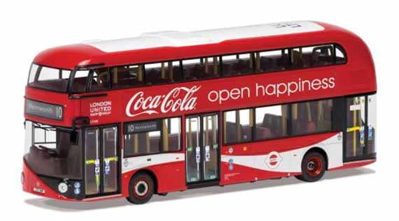 London United RATP New Routemaster Coca-Cola